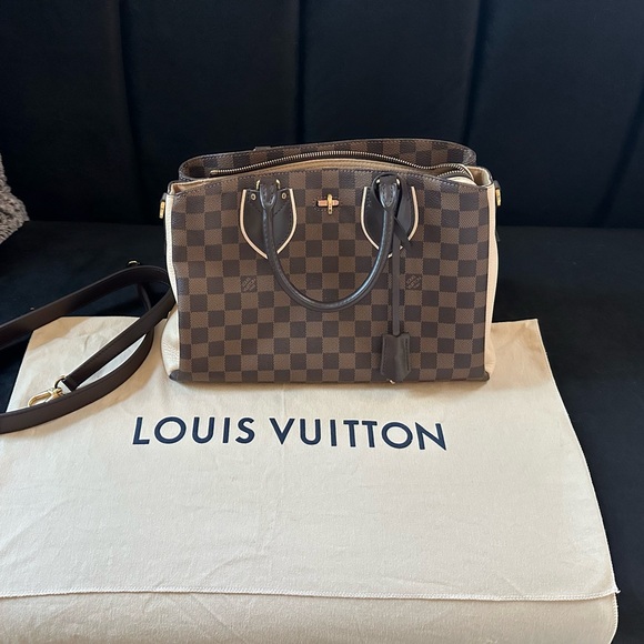 Louis Vuitton Normandy D Ebe Tau Creme bag. - Picture 1 of 9